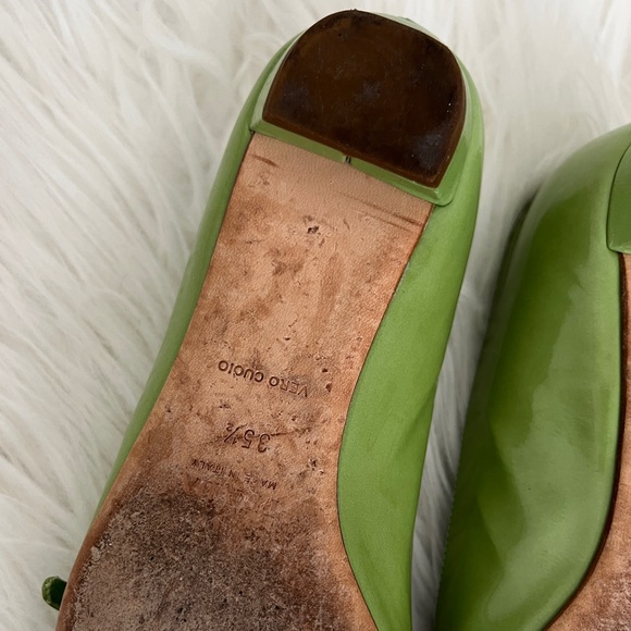 Prada Green Flats - Picture 8 of 8